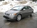 2006 Galaxy Gray Metallic Honda Civic LX Sedan  photo #8