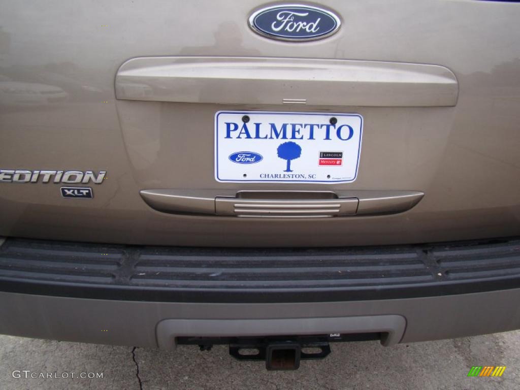 2003 Expedition XLT - Arizona Beige Metallic / Medium Parchment photo #42