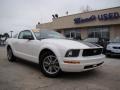 2005 Performance White Ford Mustang V6 Premium Coupe  photo #28