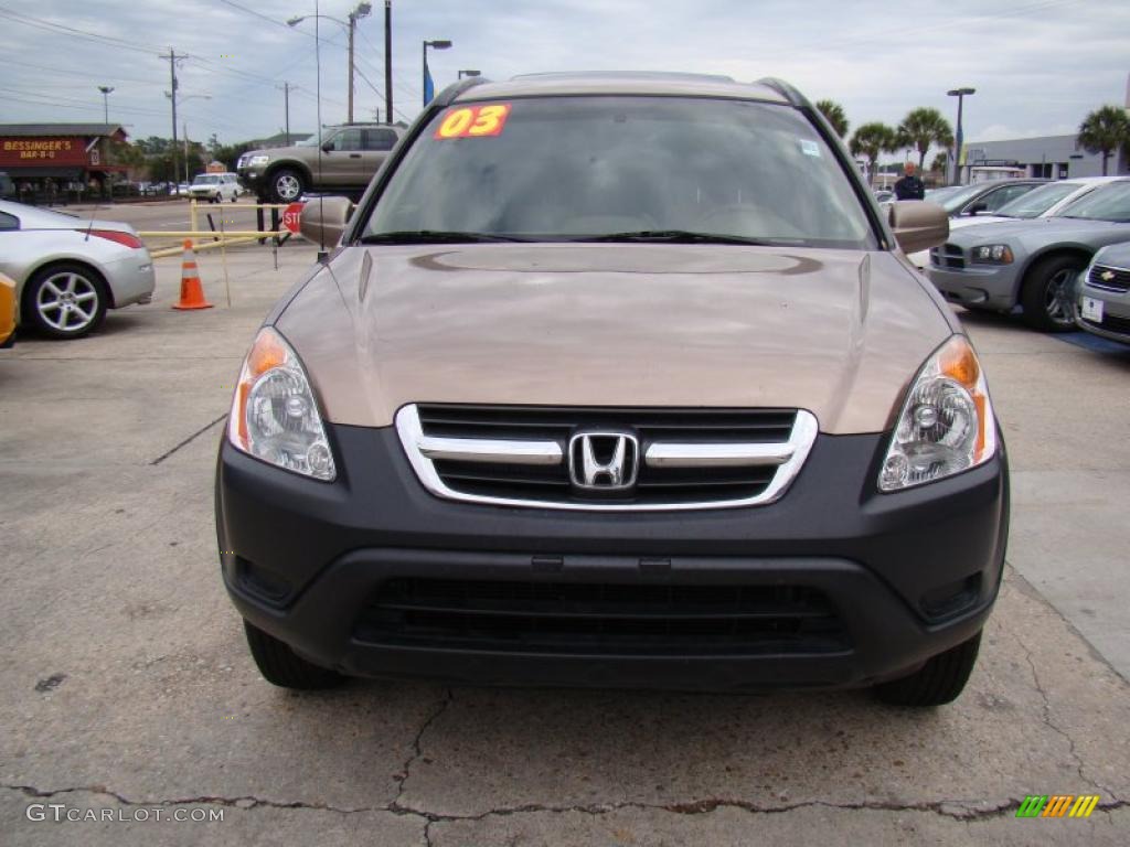 2003 CR-V EX 4WD - Mojave Mist Metallic / Saddle photo #3