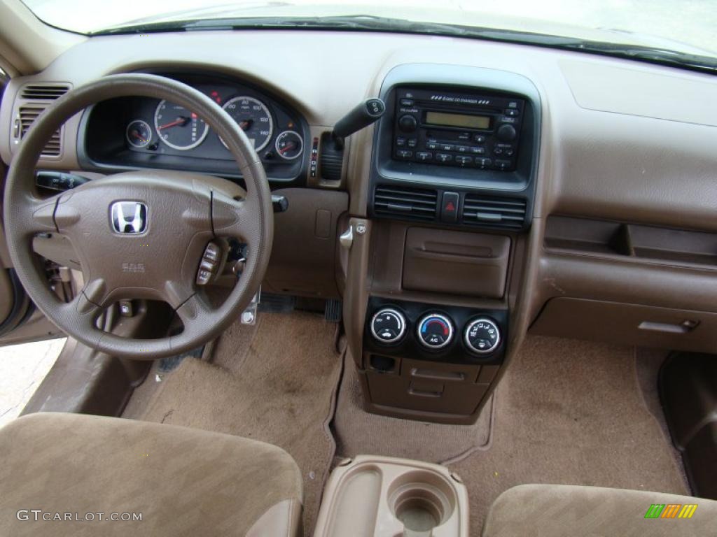 2003 CR-V EX 4WD - Mojave Mist Metallic / Saddle photo #17