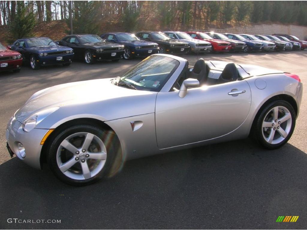 2006 Solstice Roadster - Cool Silver / Ebony photo #6