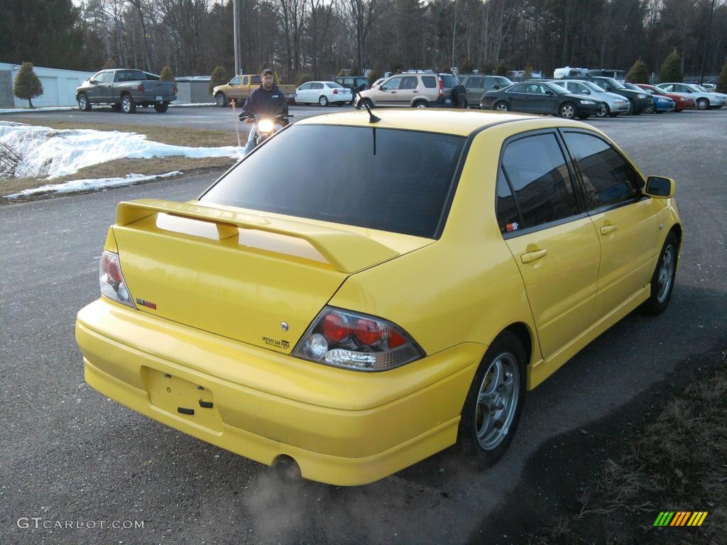 2003 Lancer OZ Rally - Lightning Yellow / Black photo #6