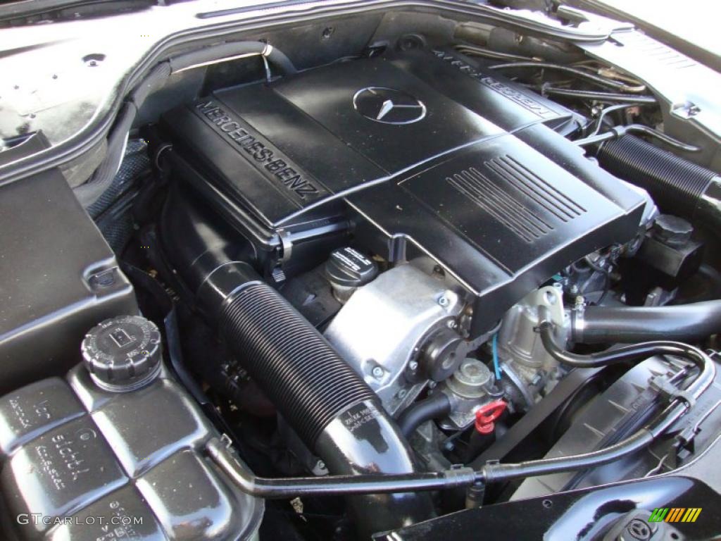 1999 Mercedes-Benz S 420 Sedan Engine Photos