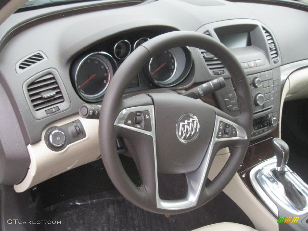 2011 Buick Regal CXL Turbo Cashmere Dashboard Photo #42456171