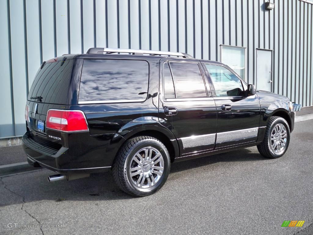 2007 Navigator Luxury 4x4 - Black / Charcoal photo #3