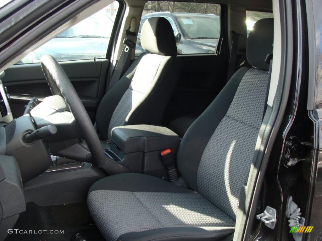 2008 Grand Cherokee Laredo 4x4 - Black / Dark Slate Gray photo #11