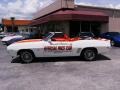 1969 White/Orange Stripes Chevrolet Camaro SS Pace Car Convertible #392122
