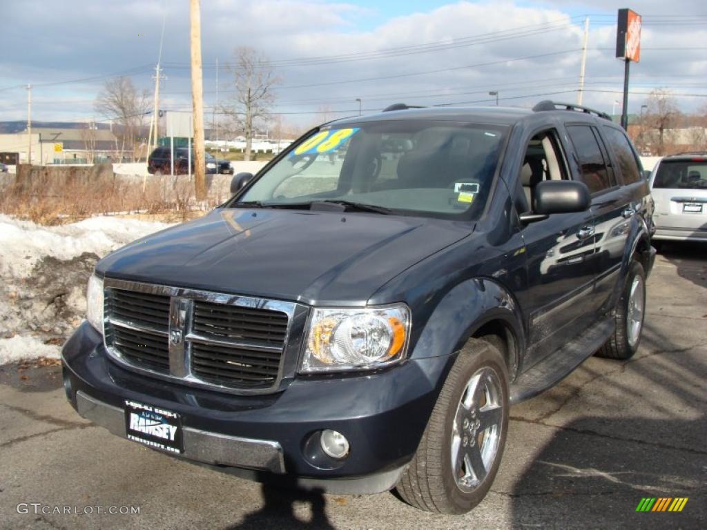 2008 Durango Limited 4x4 - Steel Blue Metallic / Dark/Light Slate Gray photo #1