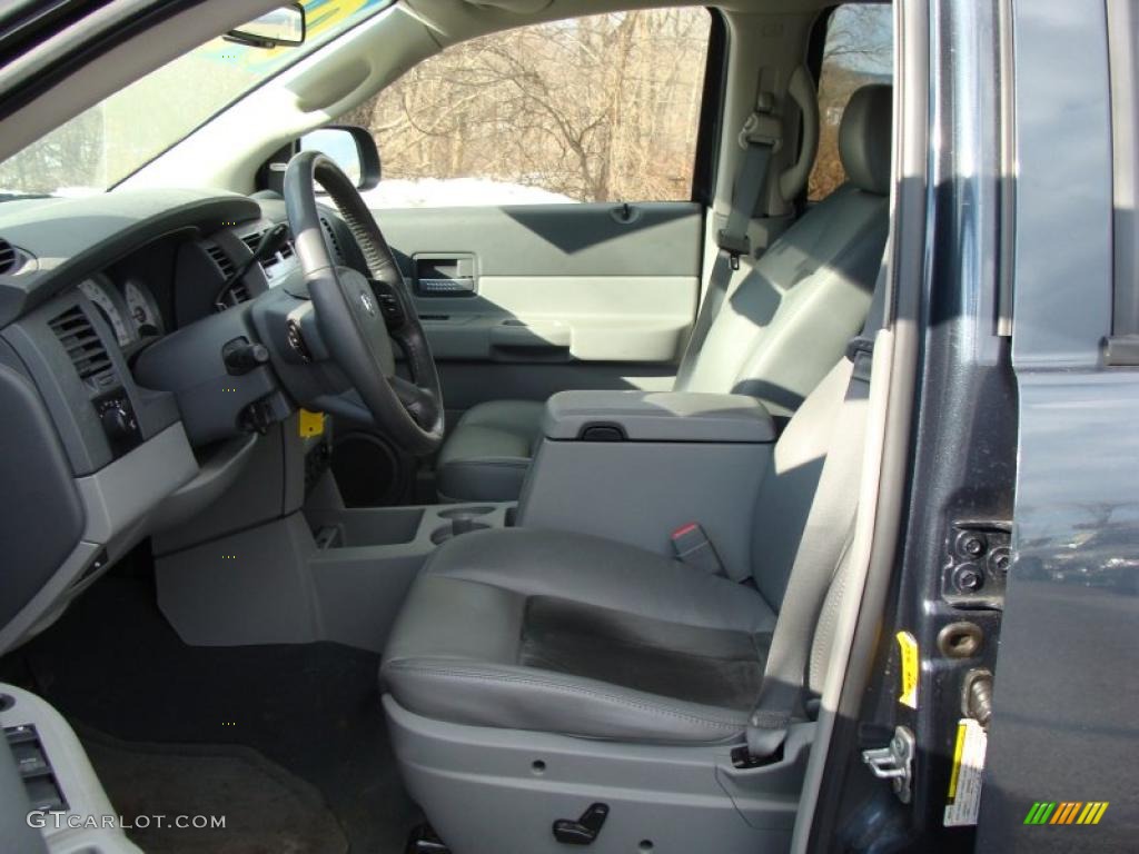 Dark/Light Slate Gray Interior 2008 Dodge Durango Limited 4x4 Photo #42457511