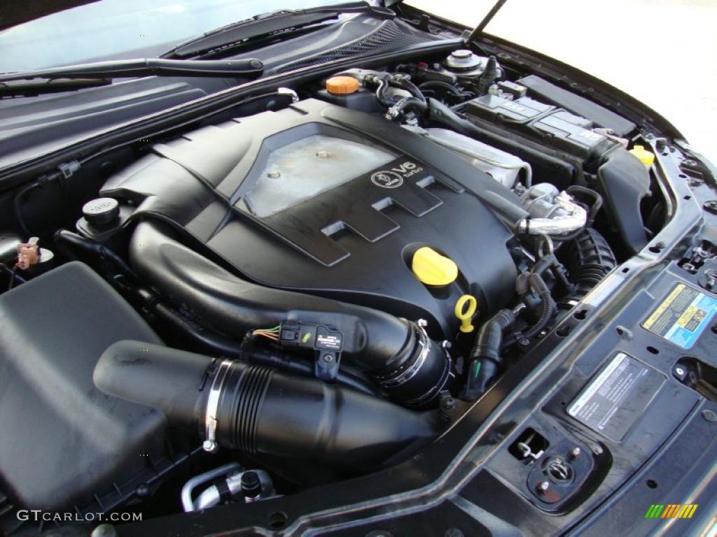 2007 Saab 9-3 Aero Sport Sedan 2.8 Liter Turbocharged DOHC 24V VVT V6 Engine Photo #42458547