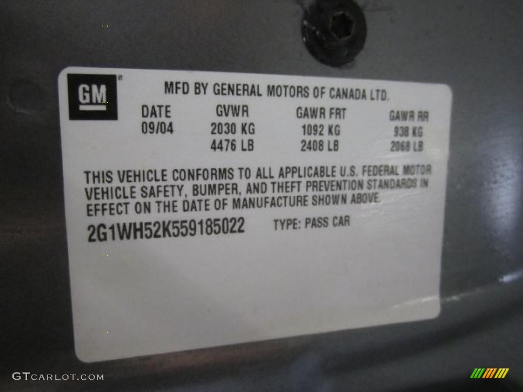 2005 Impala LS - Medium Gray Metallic / Medium Gray photo #8