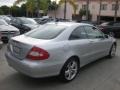 2008 Iridium Silver Metallic Mercedes-Benz CLK 350 Coupe  photo #2