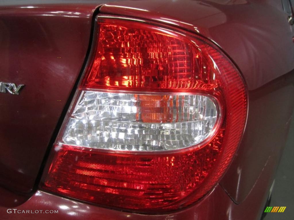2003 Camry LE - Salsa Red Pearl / Stone photo #12