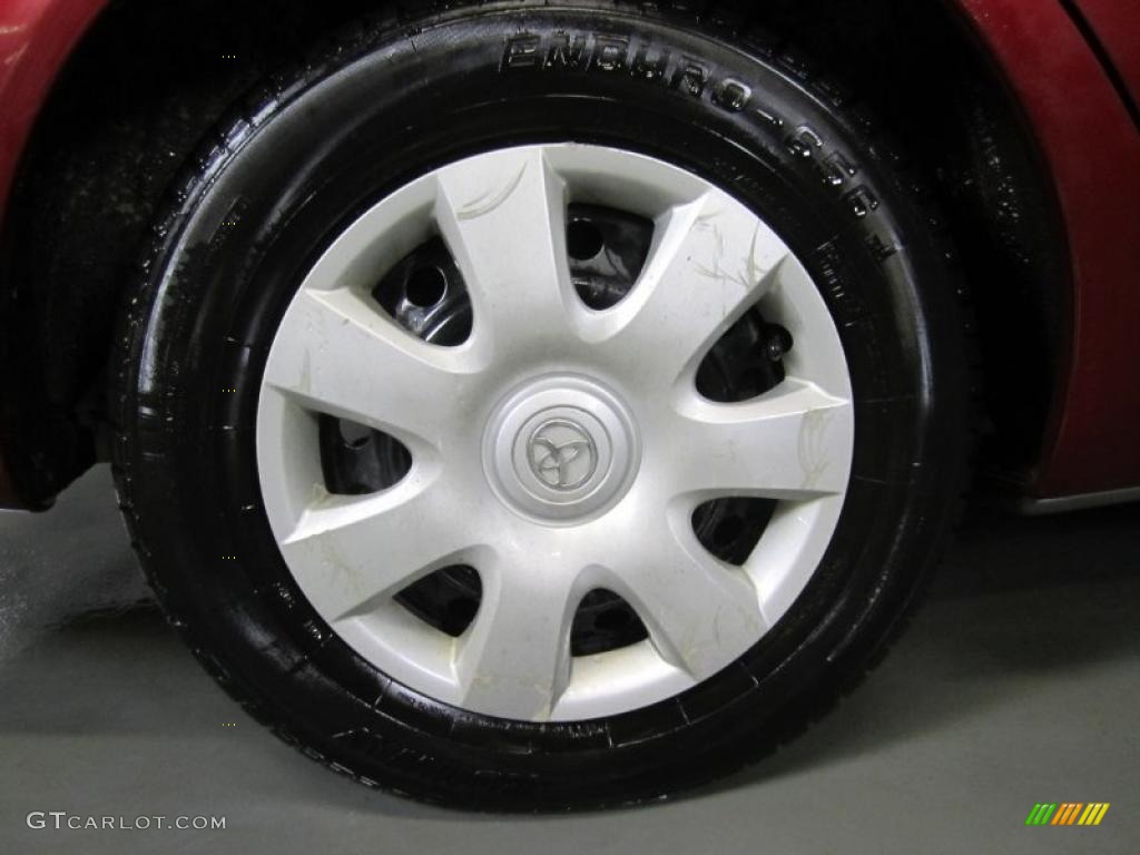 2003 Camry LE - Salsa Red Pearl / Stone photo #15