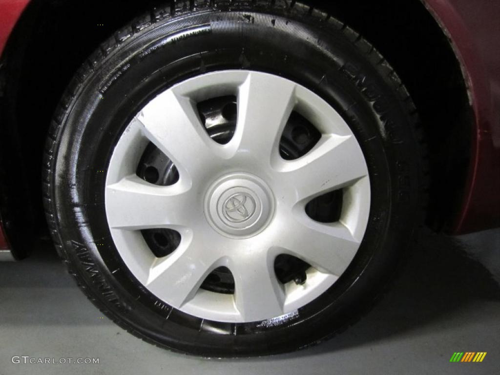 2003 Camry LE - Salsa Red Pearl / Stone photo #16