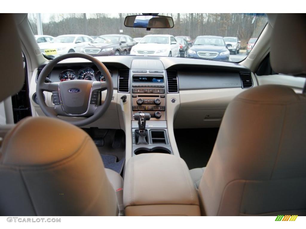 2011 Ford Taurus SE Light Stone Dashboard Photo #42461831