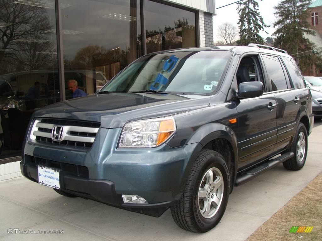 2006 Pilot EX-L 4WD - Sage Brush Pearl / Gray photo #1