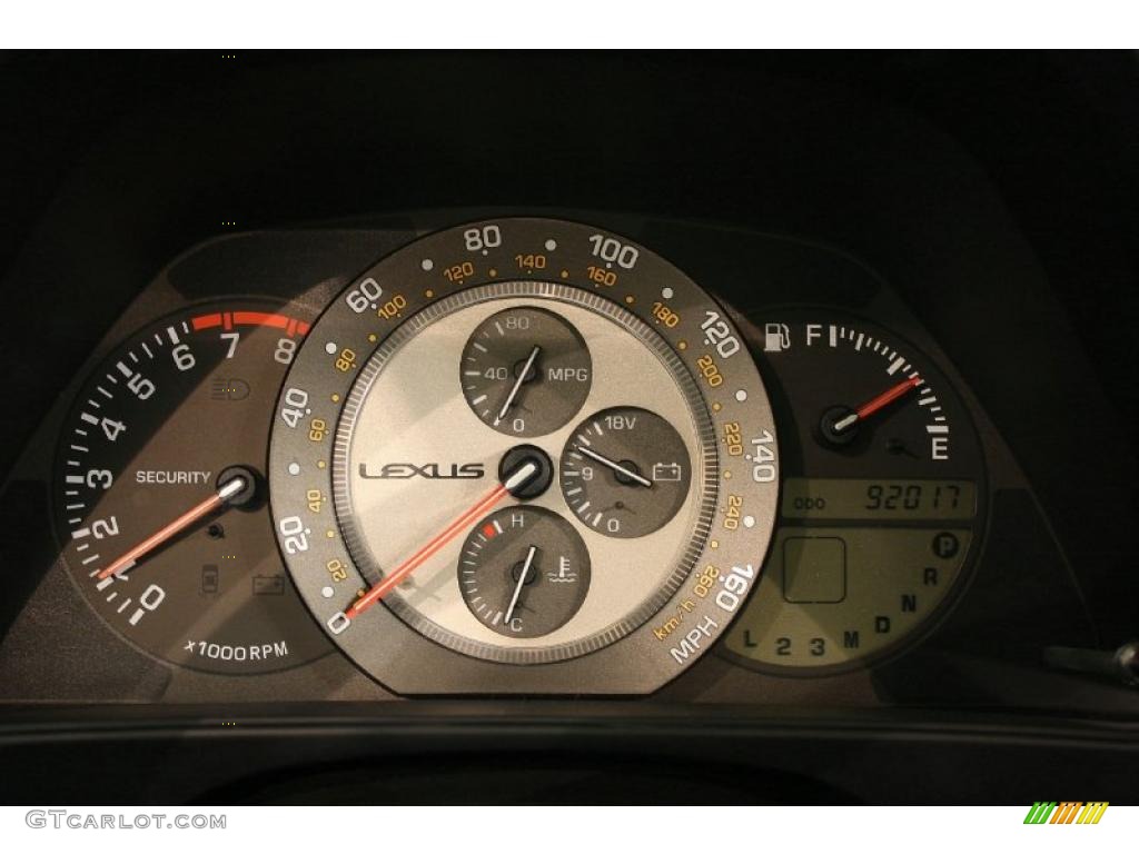 2003 Lexus IS 300 Sedan Gauges Photo #42462393
