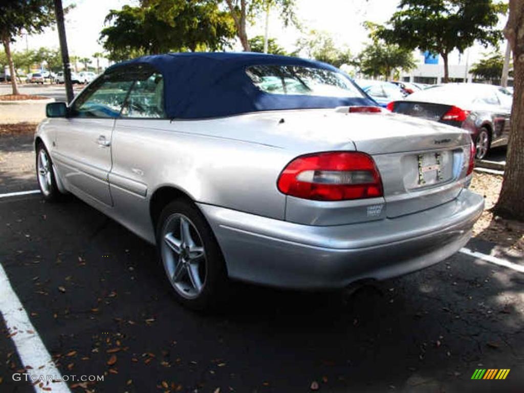 2001 C70 HT Convertible - Mystic Silver Metallic / Gray photo #4