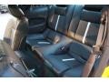 2011 Ford Mustang Charcoal Black/Cashmere Interior Rear Seat Photo