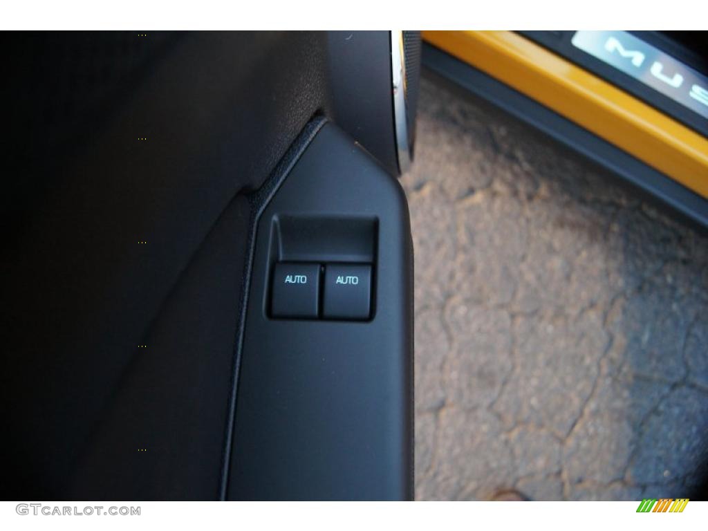 2011 Mustang GT Premium Coupe - Yellow Blaze Metallic Tri-coat / Charcoal Black/Cashmere photo #21