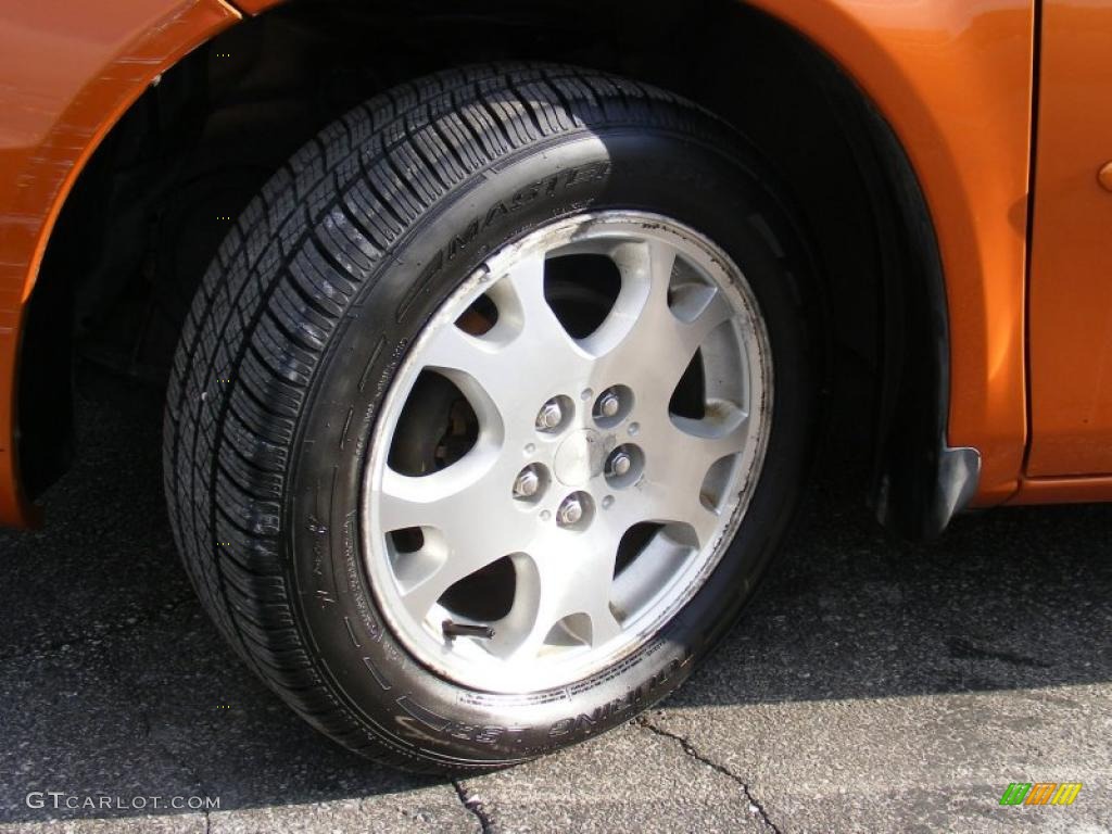 2005 Neon SXT - Orange Blast Pearlcoat / Dark Slate Gray photo #27