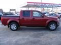 2007 Red Brawn Nissan Frontier SE Crew Cab 4x4  photo #6