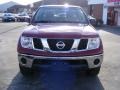 2007 Red Brawn Nissan Frontier SE Crew Cab 4x4  photo #8