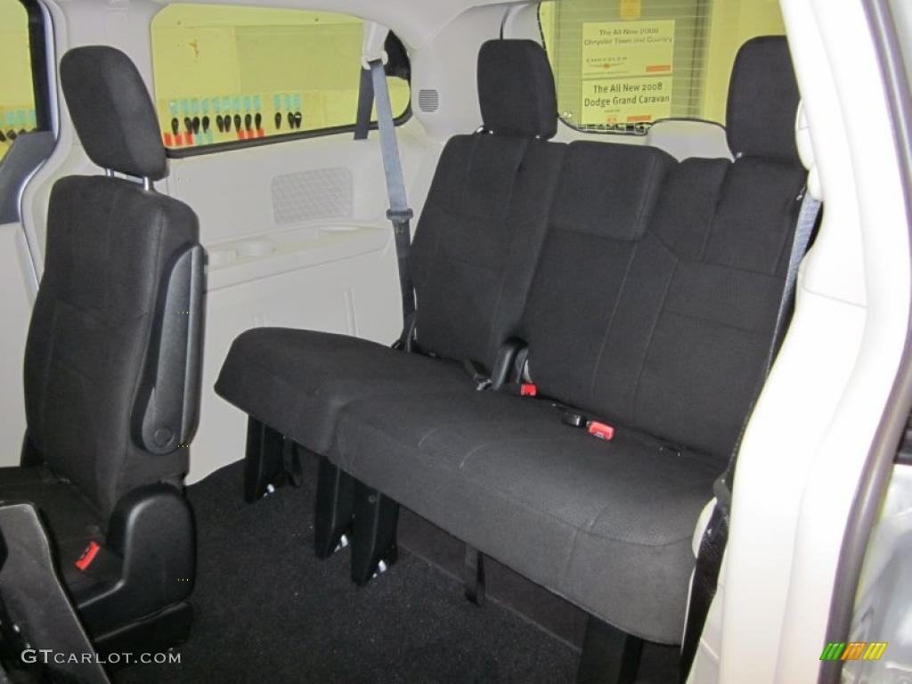 Black/Light Graystone Interior 2011 Dodge Grand Caravan Mainstreet Photo #42465151
