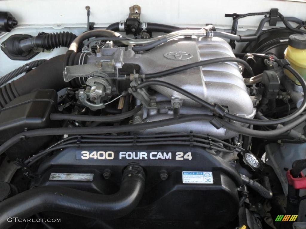 2000 Toyota Tacoma V6 PreRunner Extended Cab 3.4 Liter DOHC 24-Valve V6 Engine Photo #42465551