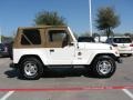 1999 Stone White Jeep Wrangler Sahara 4x4  photo #6