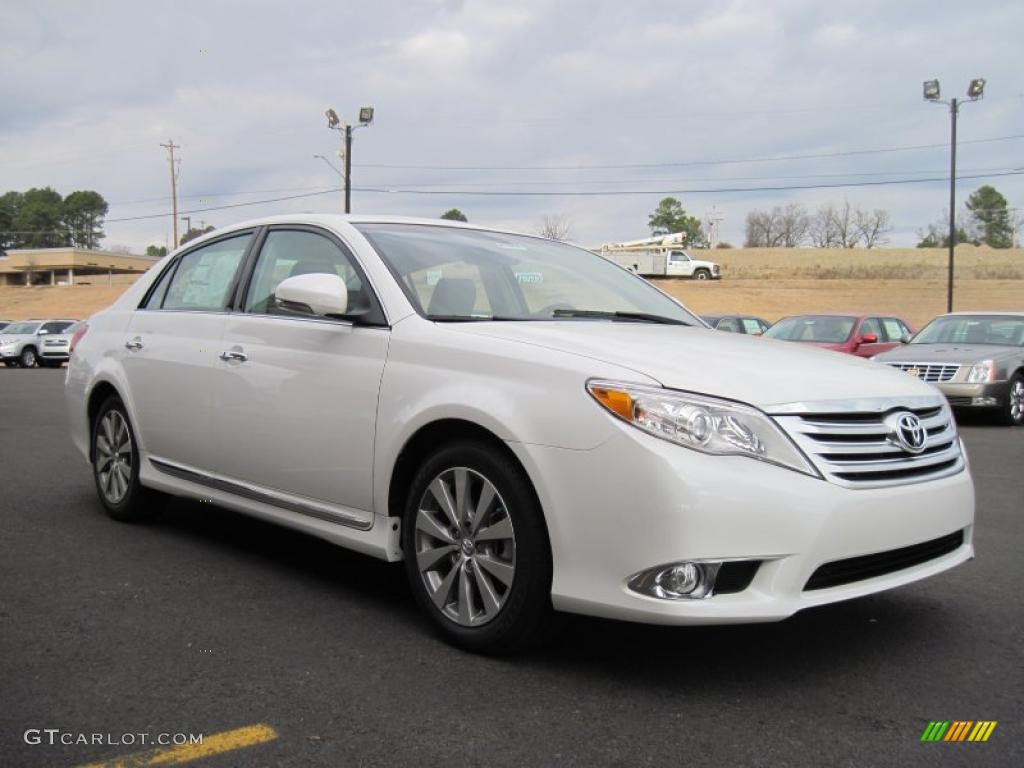 Blizzard White Pearl 2011 Toyota Avalon Limited Exterior Photo