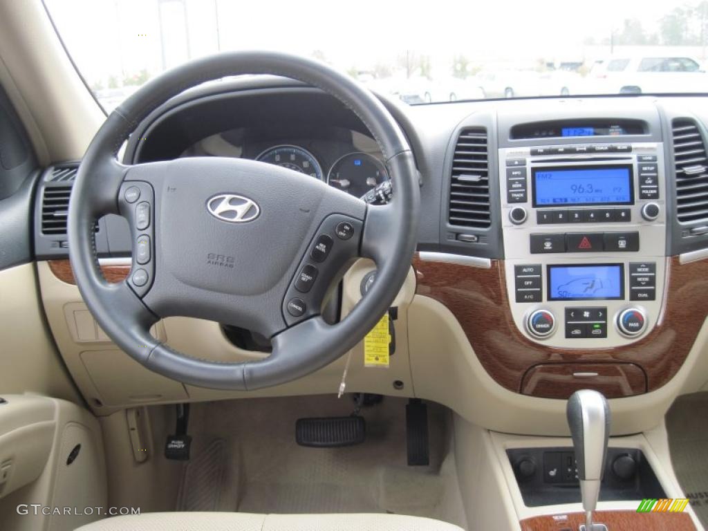 2009 Hyundai Santa Fe SE Dashboard Photos