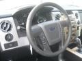 Black 2011 Ford F150 Lariat SuperCrew 4x4 Steering Wheel