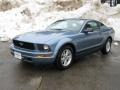2007 Windveil Blue Metallic Ford Mustang V6 Deluxe Coupe  photo #8