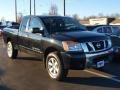 2009 Galaxy Black Nissan Titan SE King Cab 4x4  photo #2