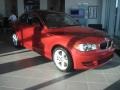 2011 Sedona Red Metallic BMW 1 Series 128i Coupe  photo #2