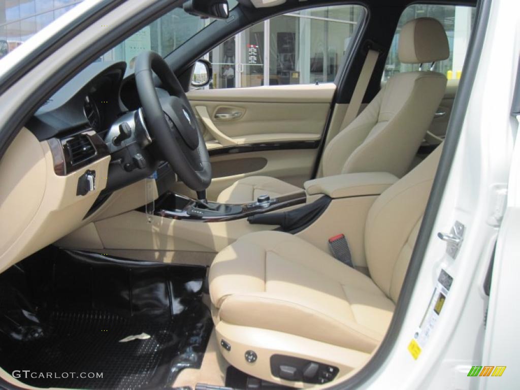Beige Interior 2011 BMW 3 Series 328i Sedan Photo #42469671