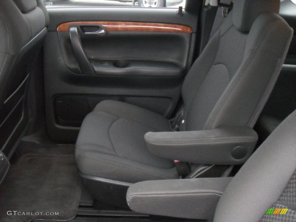 Black Interior 2008 Saturn Outlook XR Photo #42470140