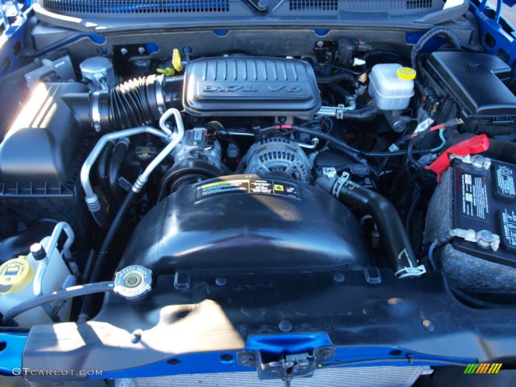 2008 Dodge Dakota SLT Crew Cab 4x4 3.7 Liter SOHC 12-Valve PowerTech V6 Engine Photo #42471868
