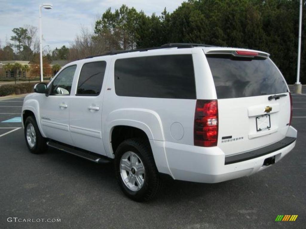 2011 Suburban LT - Summit White / Ebony photo #3