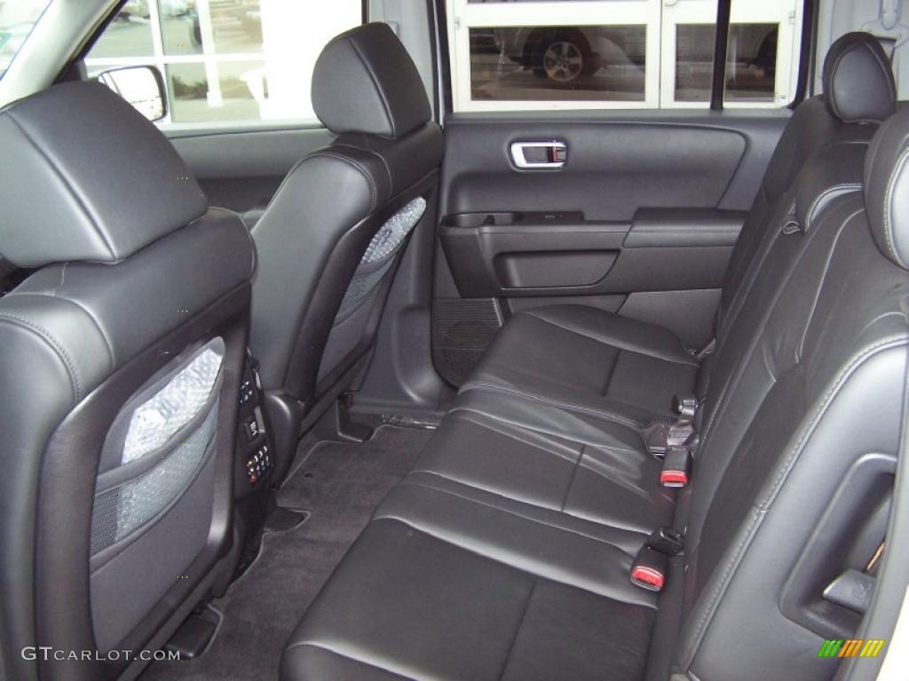 Black Interior 2010 Honda Pilot EX-L Photo #42473608