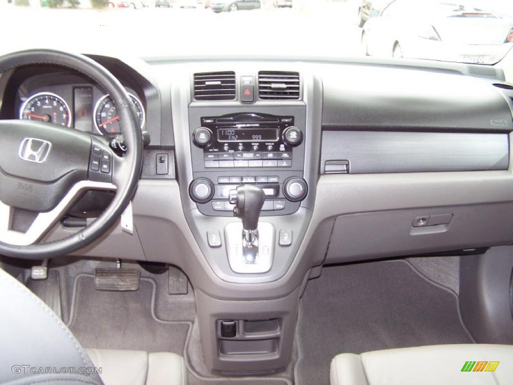 2008 Honda CR-V EX-L Gray Dashboard Photo #42474724