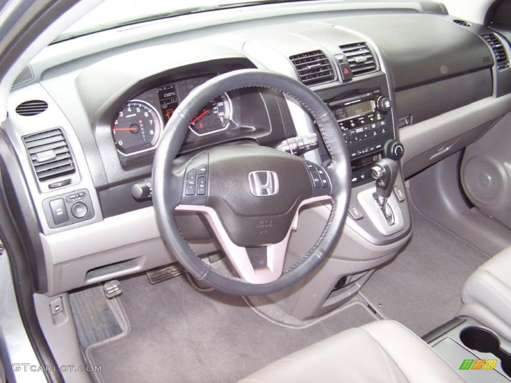 Gray Interior 2008 Honda CR-V EX-L Photo #42474736