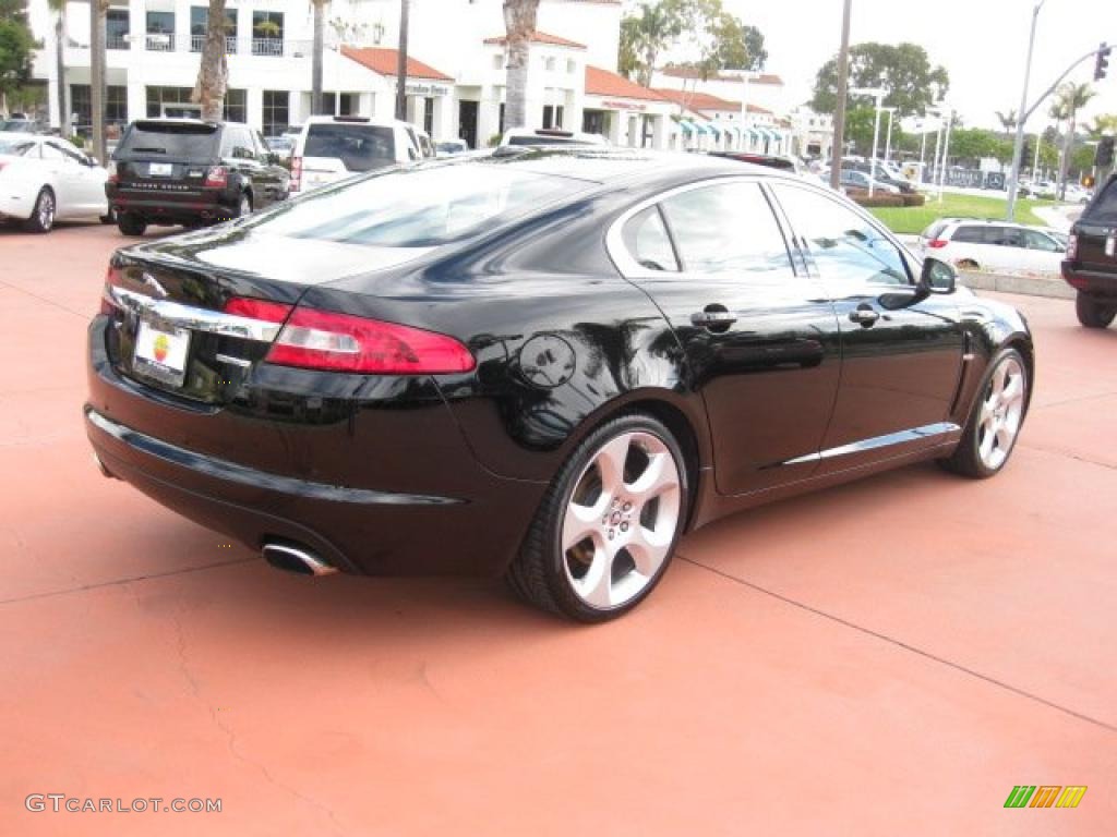 Ebony Black 2009 Jaguar XF Supercharged Exterior Photo #42476176