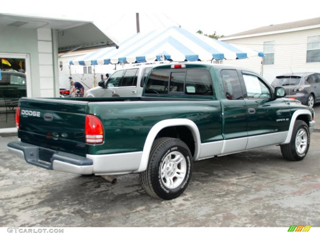Forest Green Pearl 2002 Dodge Dakota SLT Club Cab Exterior Photo #42476316