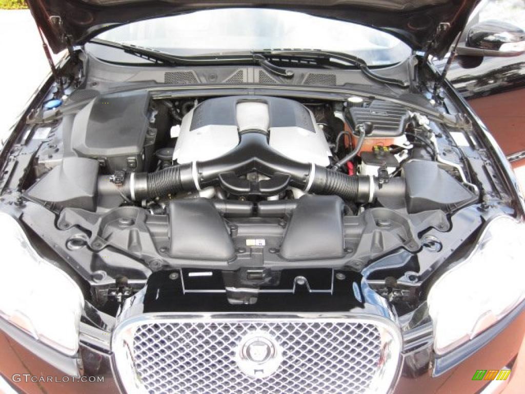 2009 Jaguar XF Supercharged 4.2 Liter Supercharged DOHC 32-Valve VVT V8 Engine Photo #42476320