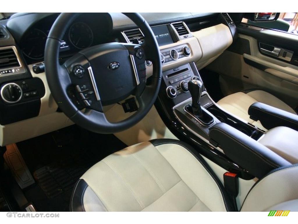 Autobiography Ebony/Ivory Interior 2010 Land Rover Range Rover Sport Supercharged Autobiography Limited Edition Photo #42476444