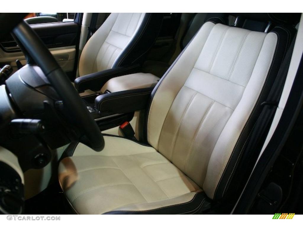 Autobiography Ebony/Ivory Interior 2010 Land Rover Range Rover Sport Supercharged Autobiography Limited Edition Photo #42476518